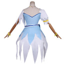Anime Pretty Cure Cure Diamond Rikka Hishikawa Cosplay Costume Blue Dress