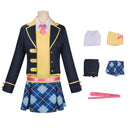 Anime PriPara Papurika Gakuen Cosplay Costume JK Uniform Skirt