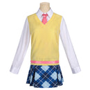Anime PriPara Papurika Gakuen Cosplay Costume JK Uniform Skirt