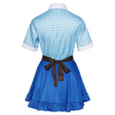 Anime Puella Magi Madoka Magica Miki Sayaka Cosplay Costume Blue Maid Uniform