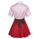 Anime Puella Magi Madoka Magica Sakura Kyouko Cosplay Costume Pink Maid Uniform