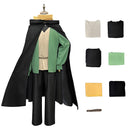 Anime Re:Zero - The Sage's Chapter Subaru Natsuki Cosplay Costume Black Cloak