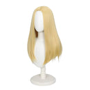 Anime Sakamoto Days Shishiba Cosplay Wig Pale Gold Straight Hair - AwwwCos