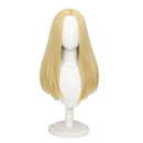 Anime Sakamoto Days Shishiba Cosplay Wig Pale Gold Straight Hair - AwwwCos