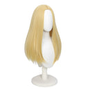 Anime Sakamoto Days Shishiba Cosplay Wig Pale Gold Straight Hair - AwwwCos