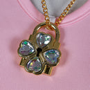 Anime Shugo Chara Hinamori Amu Cosplay Costume Pink Vest Skirt - AwwwCos