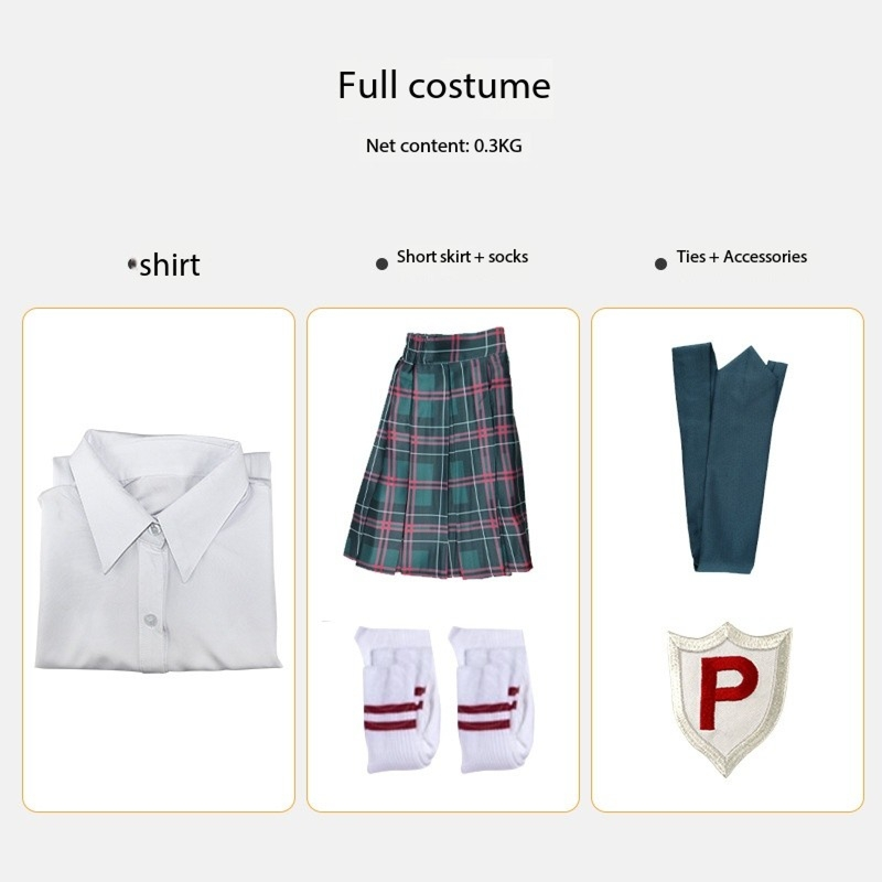 Anime Sling Angels Pandey Stall Scarf Cosplay Costume
