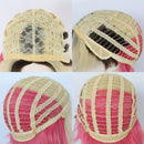 Spider Man Gwen Cosplay Wig Gradient Pink Women Hair - AwwwCos