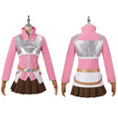 Anime Sword Art Online Yuuki Asuna Cosplay Costume Dress Shirt Skirt Vest Cloak - AwwwCos