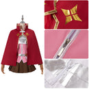 Anime Sword Art Online Yuuki Asuna Cosplay Costume Dress Shirt Skirt Vest Cloak - AwwwCos