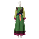 Anime The Apothecary Diaries Maomao Cosplay Costume Green Dress Sashes
