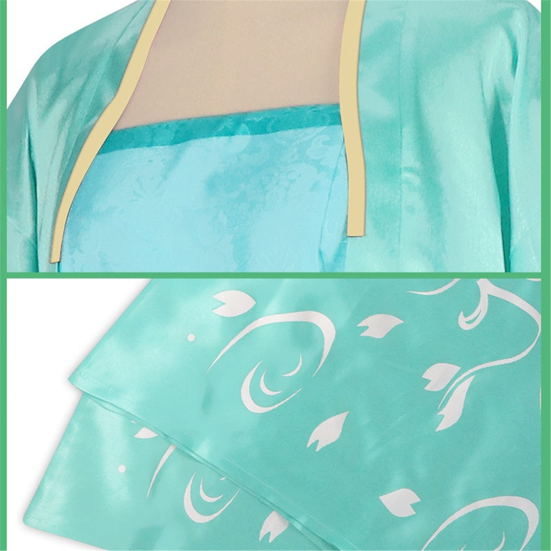 Anime The Apothecary Diaries Maomao Cosplay Costume Light Green Hanfu - AwwwCos