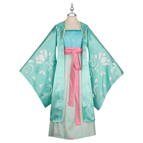 Anime The Apothecary Diaries Maomao Cosplay Costume Light Green Hanfu - AwwwCos