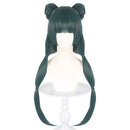 Anime The Apothecary Diaries Maomao Cosplay Green Wig Hiar Buns - AwwwCos