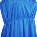 Anime The Flintstones Betty Rubble Cosplay Costume Halter Neck Blue Dress - AwwwCos