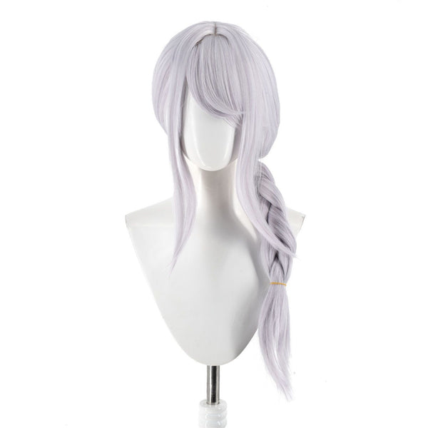 Anime The Hundred Line Last Defense Academy Nozomi Kirifuji Cosplay White Wig - AwwwCos
