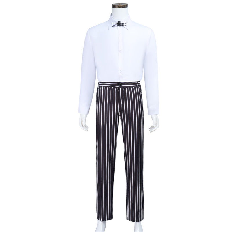 Anime The Nightmare Before Christmas Mayor Cosplay Costume Gray Uniform