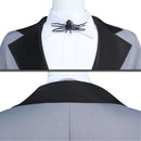 Anime The Nightmare Before Christmas Mayor Cosplay Costume Gray Uniform - AwwwCos