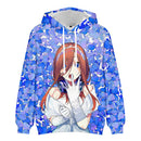 Anime The Quintessential Quintuplets Cosplay Hooded Coat Sweater - AwwwCos