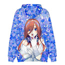 Anime The Quintessential Quintuplets Cosplay Hooded Coat Sweater - AwwwCos