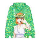 Anime The Quintessential Quintuplets Cosplay Hooded Coat Sweater - AwwwCos