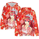 Anime The Quintessential Quintuplets Cosplay Hoodie Jacket Sweater - AwwwCos