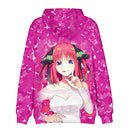 Anime The Quintessential Quintuplets Cosplay Hoodie Jacket Sweater - AwwwCos