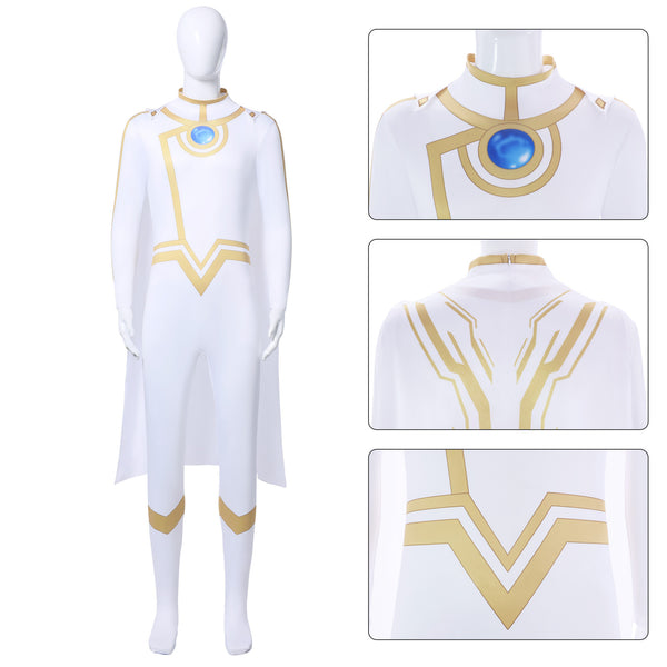 Anime To Be Hero Nice Cosplay Costume White Jumpsuit Cloak - AwwwCos
