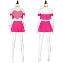 Anime Villainous Miss Heed Cosplay Costume Women Red Outfits - AwwwCos