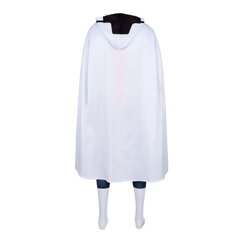 Anime War of the Moonrise Jack Cosplay Costume Jumpsuit Cloak - AwwwCos