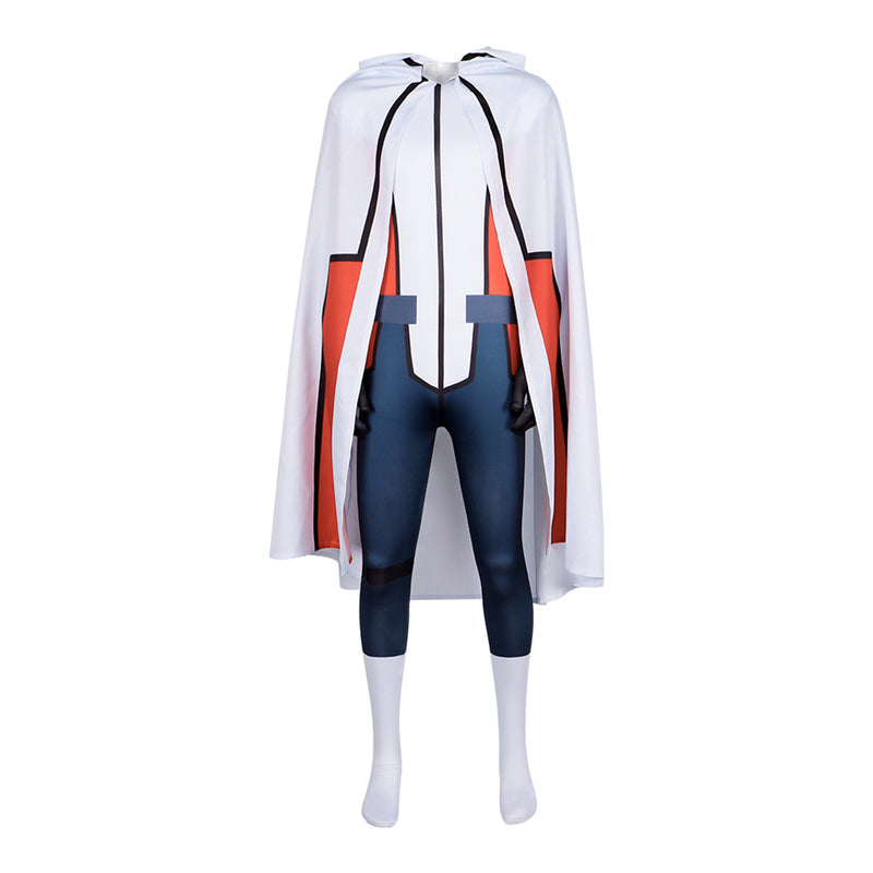 Anime War of the Moonrise Jack Cosplay Costume Jumpsuit Cloak - AwwwCos
