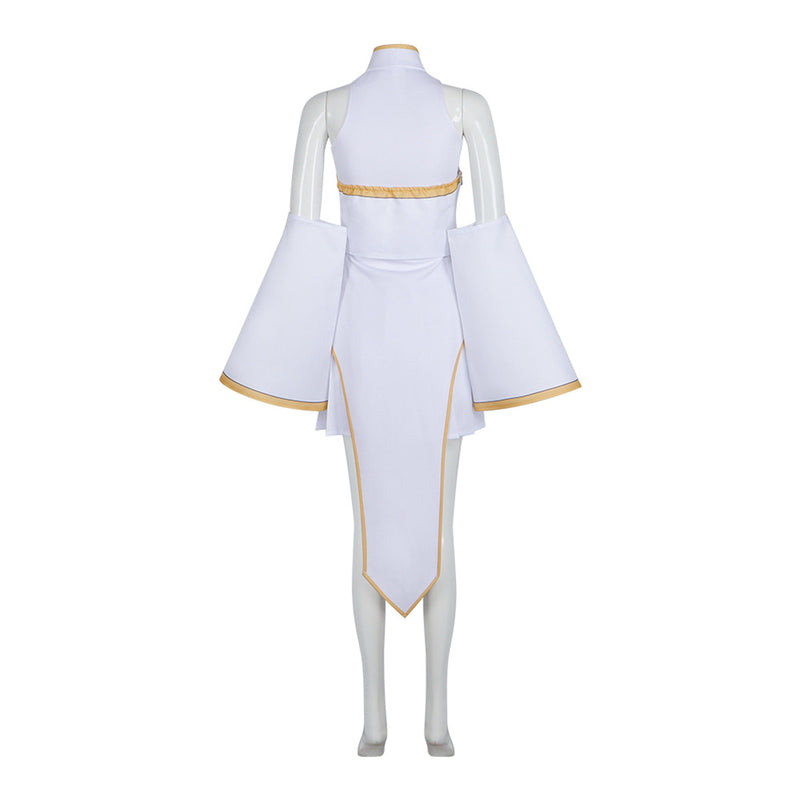 Anime Yūsha Party ni Kawaii Ko ga Ita node Koi Shite Mita Cecilia Cosplay Costume White Dress