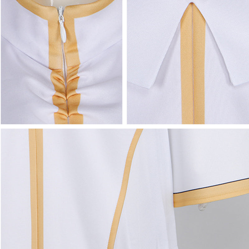 Anime Yūsha Party ni Kawaii Ko ga Ita node Koi Shite Mita Cecilia Cosplay Costume White Dress