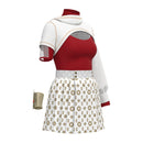 Anime Zombies 4 Victor Eddie Cosplay Costume Knee Length Skirt - AwwwCos