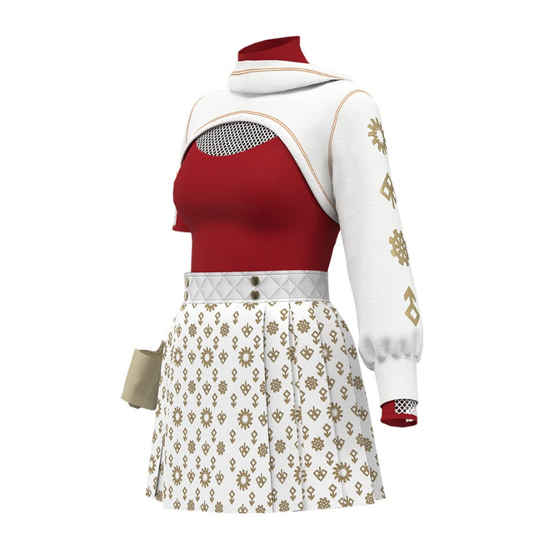 Anime Zombies 4 Victor Eddie Cosplay Costume Knee Length Skirt - AwwwCos