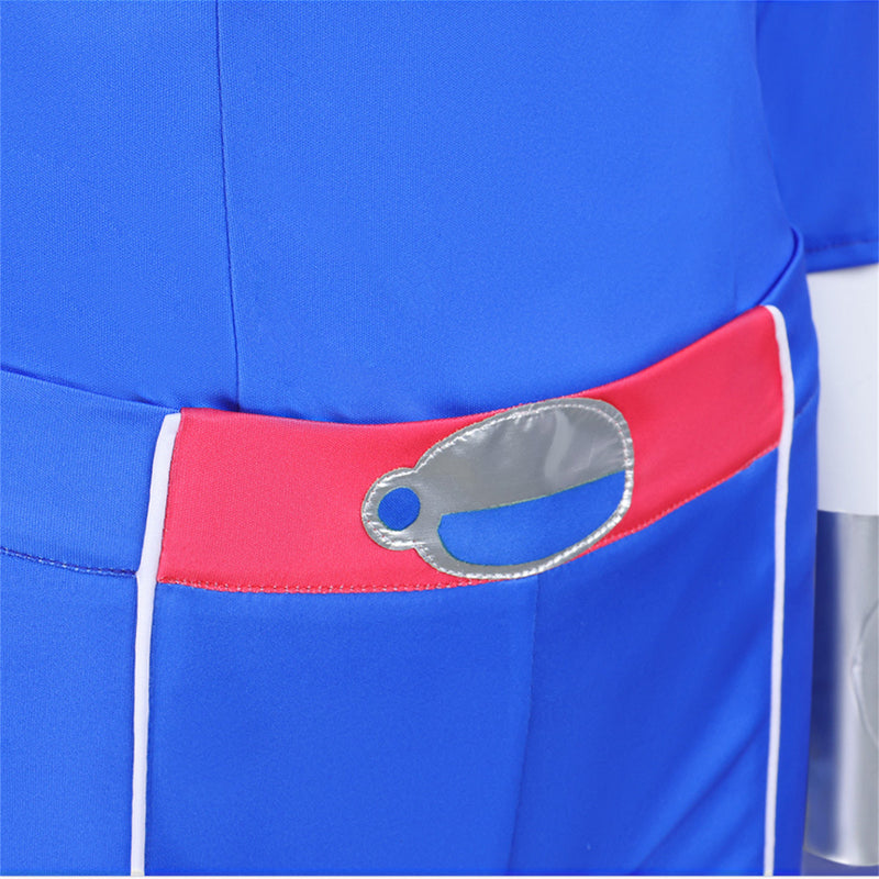 Anime Zombies Addison Cosplay Costume Blue Top Shorts - AwwwCos