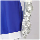 Female Anime Zombies Cosplay Costume Blue Mini Dress Printed Pantyhose - AwwwCos