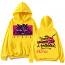 Arcane Hoodie for Men Women LOL Jinx Art Print Long Sleeve Tops