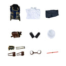 Arcane:League of Legends Caitlyn Kiramman Vi Cosplay Costume Wig