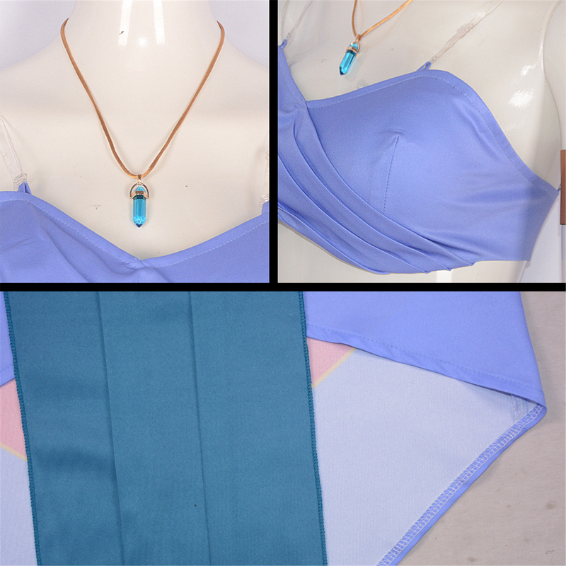 Atlantis:The Lost Empire Princess Kida Cosplay Costume