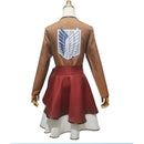 Attack on Titan Scout Regiment Lolita Cosplay Costume Dress Role Outfit for Women