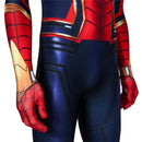Avengers Endgame Iron Spiderman Peter Parker Cosplay Jumpsuit - AwwwCos