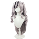 Azur Lane Elbe Cosplay Wig Highlight Hair With Ponytails Removable