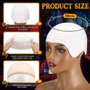 Bald Caps Cosplay Accessory Latex Makeup Mask Party Decorations Supplies - AwwwCos