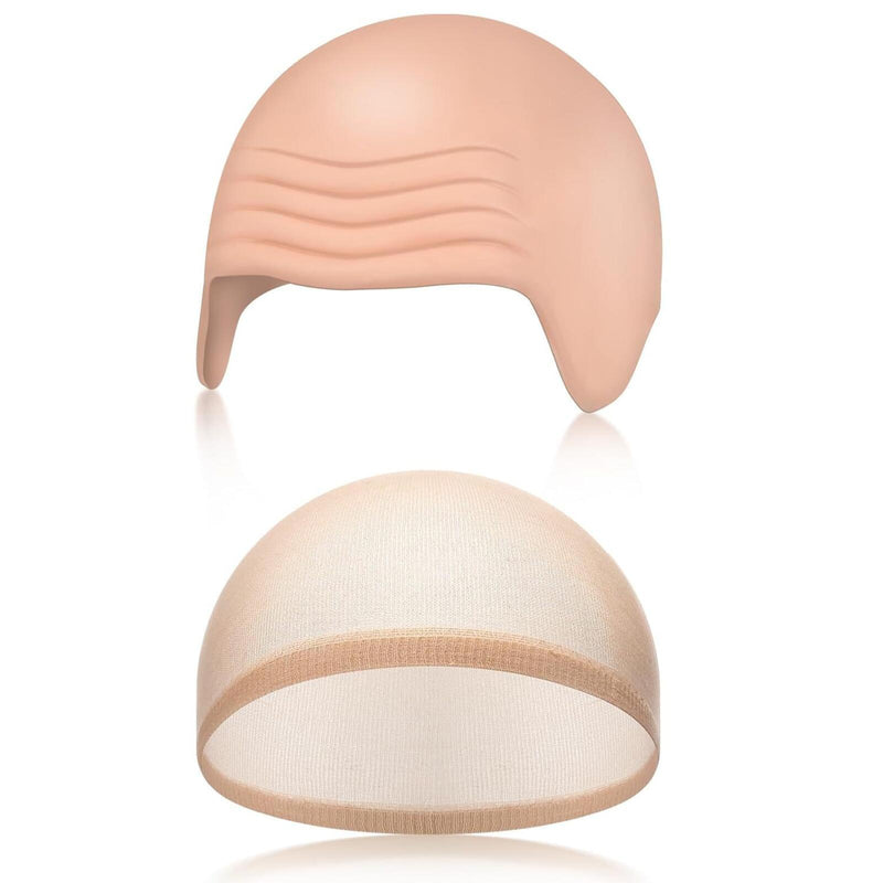 Bald Caps Cosplay Accessory Latex Makeup Mask Party Decorations Supplies - AwwwCos