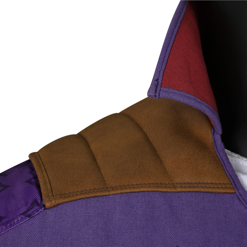 Baldur's Gate Gale·Dekarios Cosplay Costume Purple Men Coat Ninja Clothing