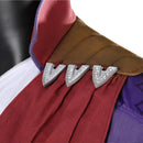 Baldur's Gate Gale·Dekarios Cosplay Costume Purple Men Coat Ninja Clothing