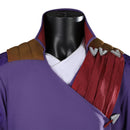 Baldur's Gate Gale·Dekarios Cosplay Costume Purple Men Coat Ninja Clothing