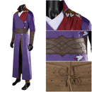 Baldur's Gate Gale·Dekarios Cosplay Costume Purple Men Coat Ninja Clothing