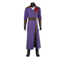 Baldur's Gate Gale·Dekarios Cosplay Costume Purple Men Coat Ninja Clothing